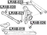LRAB-020 - REAR ARM BUSHING