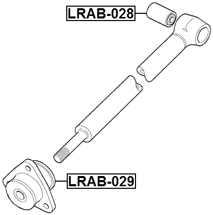 LRAB-029 - REAR TRAILING ROD BUSHING