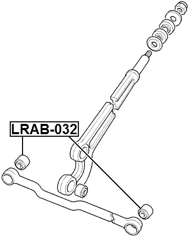 LRAB-032 - FRONT ARM BUSHING