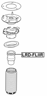 LRD-FLIIR - REAR SHOCK ABSORBER JOUNCE BUMPER