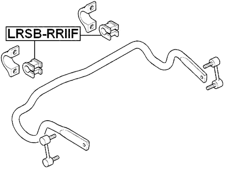 LRSB-RRIIF - FRONT STABILIZER BAR BUSH