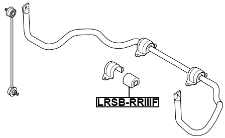 LRSB-RRIIIF - FRONT STABILIZER BAR BUSH D31
