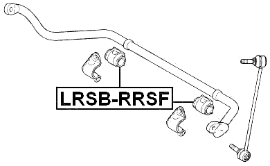 LRSB-RRSF - FRONT STABILIZER BAR BUSH D30