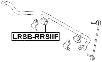 LRSB-RRSIIF - FRONT STABILIZER BAR BUSH D33.8