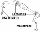 LRSB-RRSIII - STABILIZER BAR BUSH D40