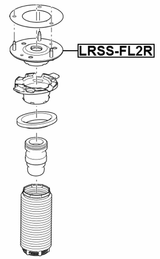 LRSS-FL2R - REAR SHOCK ABSORBER MOUNTING