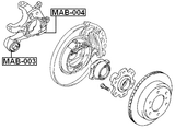 MAB-003 - REAR KNUCKLE BUSHING