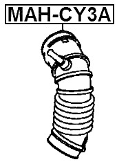 MAH-CY3A - AIR CLEANER HOSE