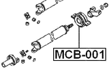 MCB-001 - DRIVE SHAFT BEARING