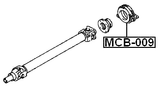 MCB-009 - DRIVE SHAFT BEARING