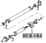 MCB-KB4 - DRIVE SHAFT BEARING