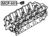 MCP-001 - SEAL RING, SPARK PLUG TUBE