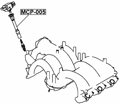 MCP-005 - IGNITION COIL TIP
