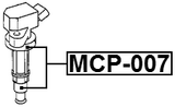 MCP-007 - IGNITION COIL TIP
