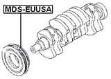 MDS-EUUSA - CRANKSHAFT PULLEY