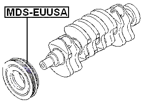 MDS-EUUSA - CRANKSHAFT PULLEY