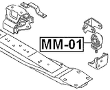 MM-01 - TRANSFER GEAR BOX MOUNT