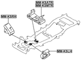 MM-KSMTR - REAR ENGINE MOUNT