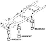 MSB-096-KIT - FRAME CUSHION KIT