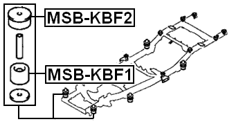 MSB-KBF2 - SUBFRAME CUSHION