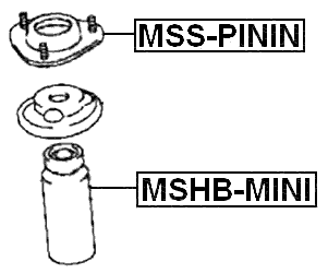 MSHB-MINI - FRONT SHOCK ABSORBER BOOT