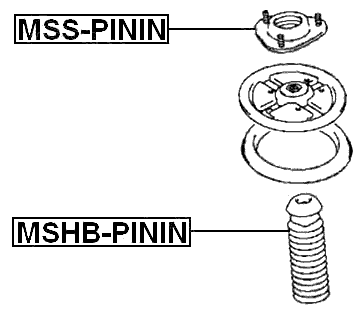 MSHB-PININ - FRONT SHOCK ABSORBER BOOT