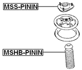 MSHB-PININ - FRONT SHOCK ABSORBER BOOT