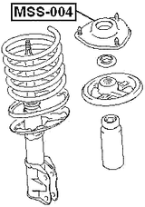 MSS-004 - FRONT SHOCK ABSORBER MOUNTING