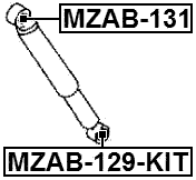 MZAB-131 - BUSHING, REAR SHOCK ABSORBER