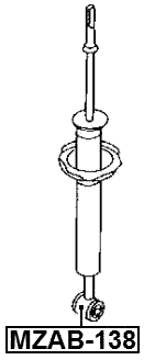 MZAB-138 - BUSHING, REAR SHOCK ABSORBER