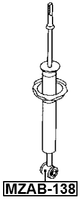 MZAB-138 - BUSHING, REAR SHOCK ABSORBER