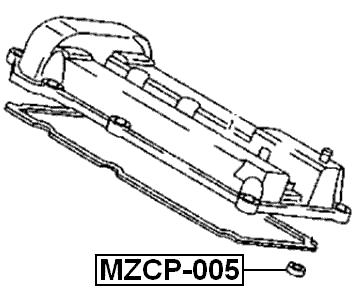 MZCP-005 - SEAL RING, SPARK PLUG TUBE