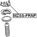 MZSS-FRNF - FRONT SHOCK ABSORBER MOUNTING