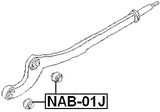 NAB-01J - BUSHING, FRONT LOWER CONTROL ARM