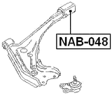 NAB-048 - REAR BUSHING, FRONT CONTROL ARM