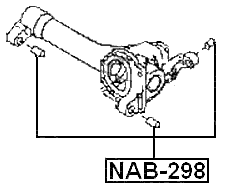 NAB-298 - DIFFERENTIAL MOUNT BUSHING