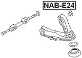 NAB-E24 - BUSHING, FRONT UPPER CONTROL ARM