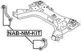 NAB-NM-KIT - FRONT ROD BUSHING KIT