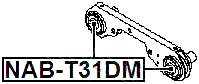 NAB-T31DM - DIFFERENTIAL MOUNT BUSHING