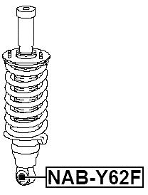 NAB-Y62F - FRONT SHOCK ABSORBER BUSHING