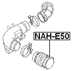 NAH-E50 - AIR CLEANER HOSE