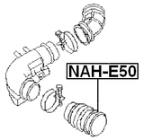 NAH-E50 - AIR CLEANER HOSE