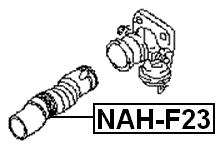 NAH-F23 - AIR CLEANER HOSE