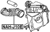 NAH-J10E - AIR CLEANER HOSE