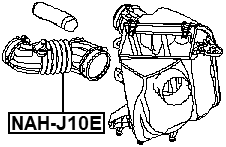 NAH-J10E - AIR CLEANER HOSE