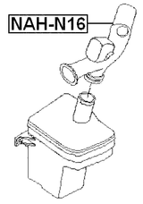 NAH-N16 - AIR CLEANER HOSE