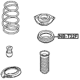 NB-T32F - FRONT SHOCK ABSORBER BEARING