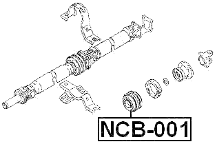NCB-001 - DRIVE SHAFT BEARING