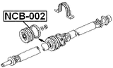 NCB-002 - DRIVE SHAFT BEARING