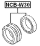 NCB-W30 - DRIVE SHAFT BEARING